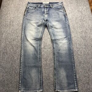 Y2K  Jeans Mens 36x32 Blue Medium Wash Denim Pants